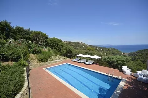 villa rental with a pool Costa Brava 